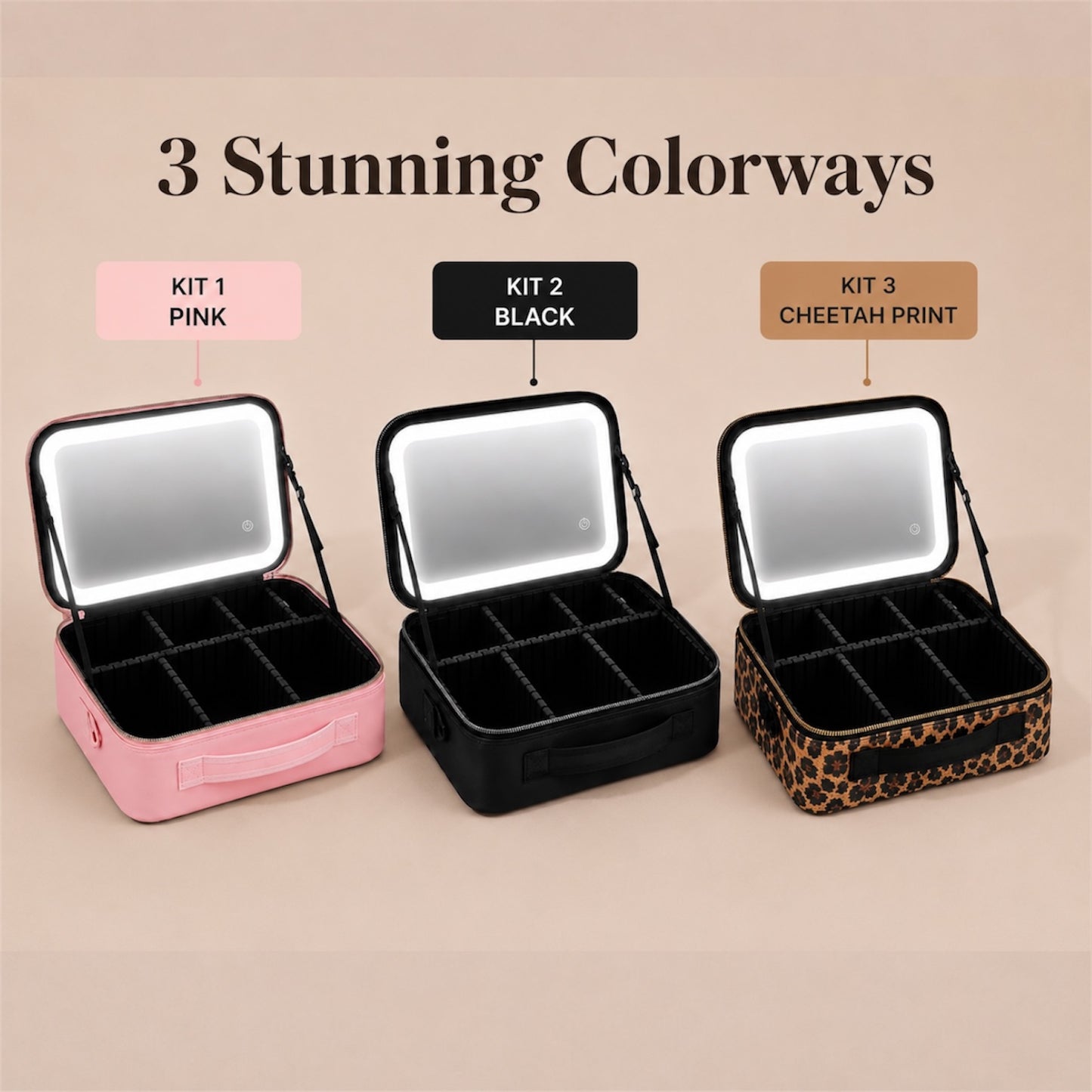 The Lumière LED Travel Case